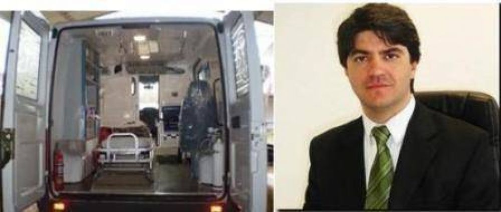 Anuncio del diputado L�pez Mancinelli: Ambulancia de alta complejidad para el Hospital Posadas 