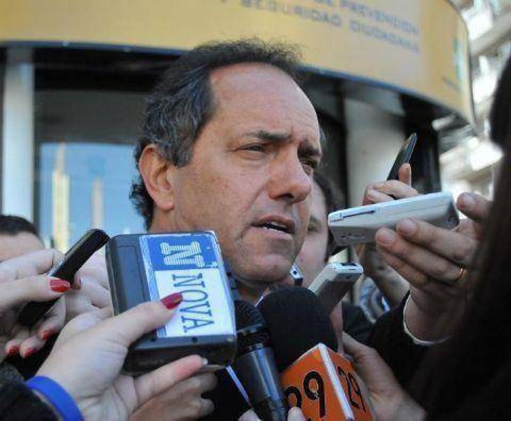 Scioli destac� el incremento de los "operativos sorpresa"