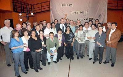 Buzzi destac� el invalorable trabajo de los vecinalistas