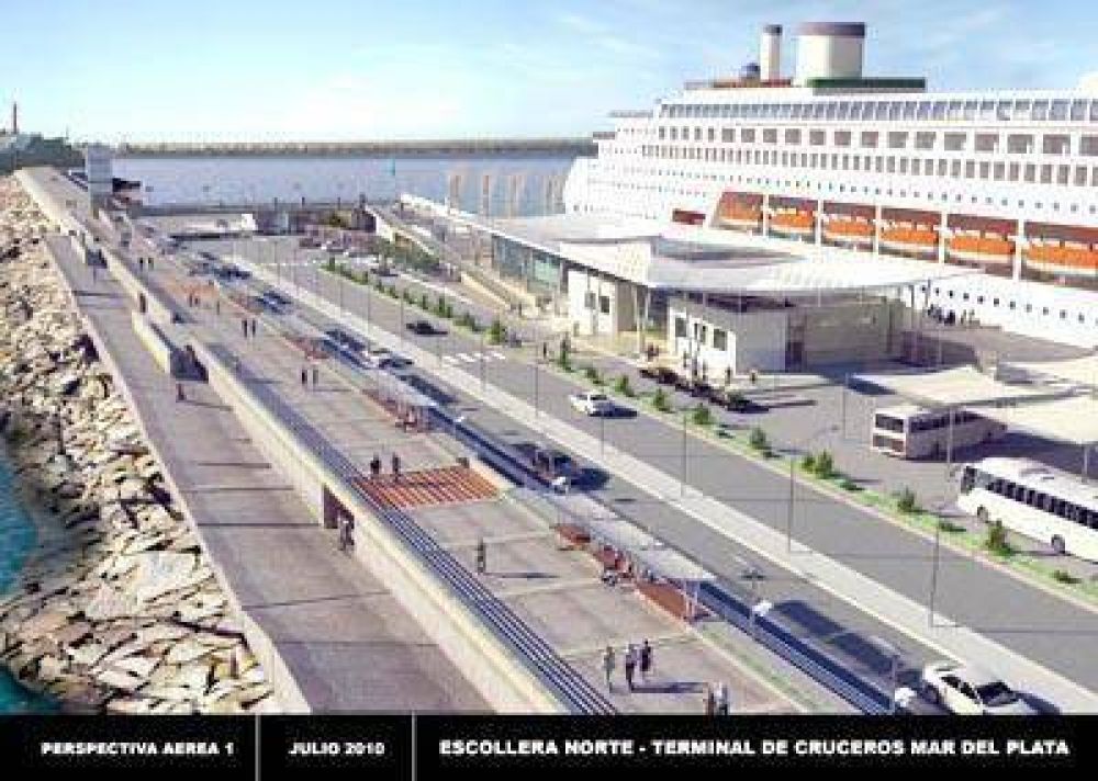 La escollera Norte tendr� una infraestructura de categor�a