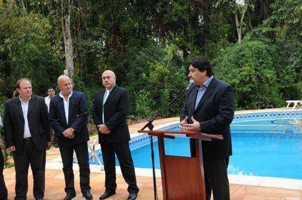 Closs ratific� la pol�tica tur�stica y la continuidad de inversiones en Iguaz�