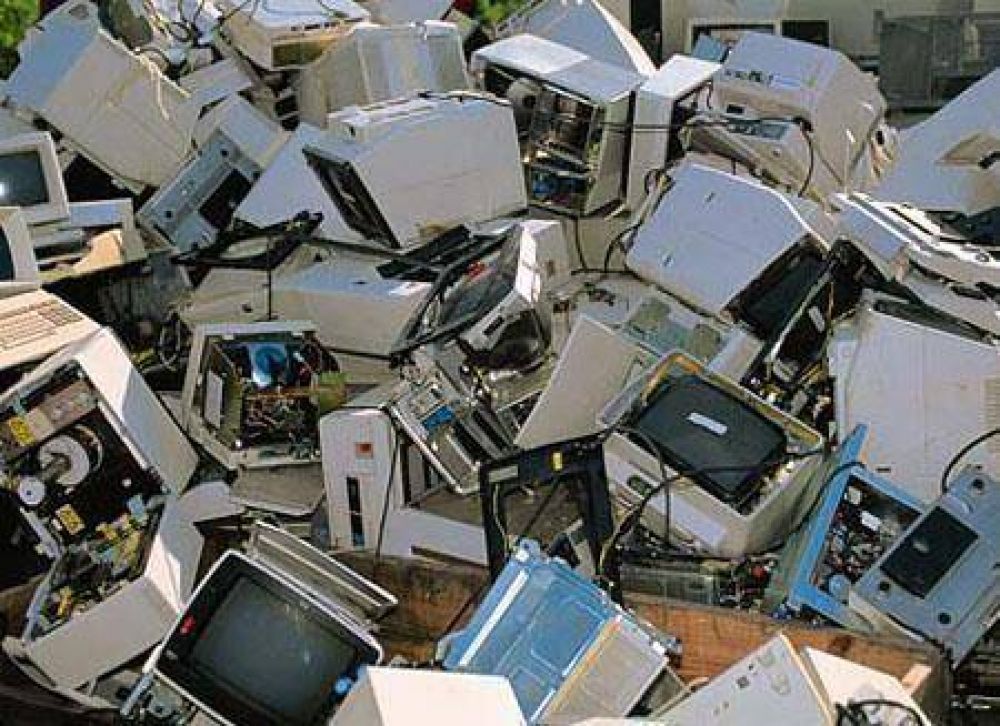 Campa�a para juntar basura electr�nica