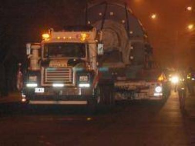 Ensenada recibi� la segunda turbina para la Central de Energ�a