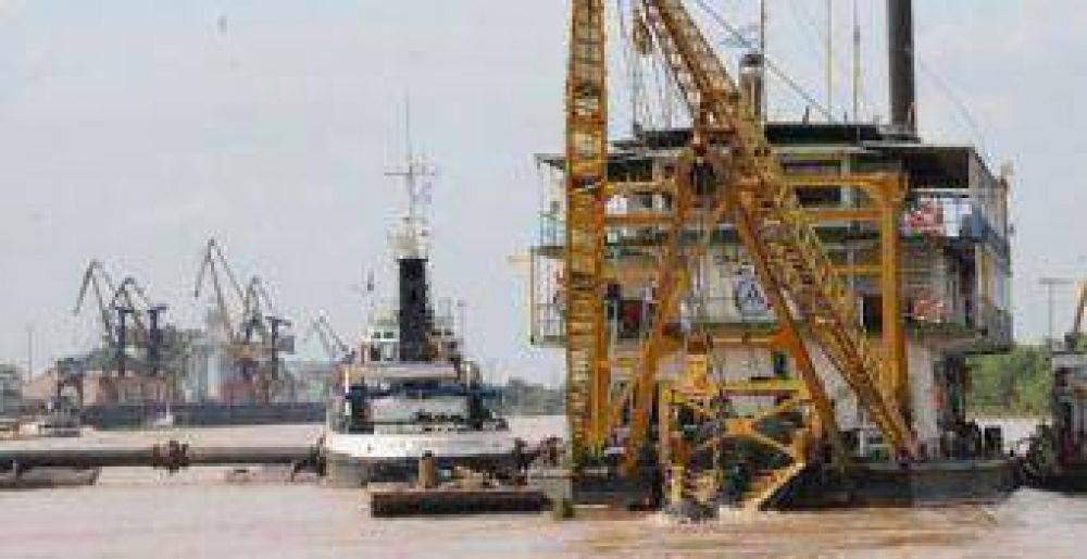 Firmaron el contrato para el inicio de las obras de la Hidrov�a