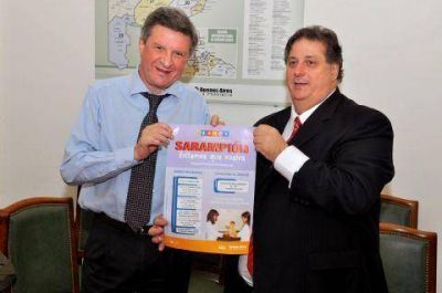 Docentes controlar�n libretas sanitarias para prevenir el sarampi�n