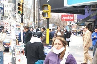 Nuevo sem�foro peatonal en Luro e Independencia