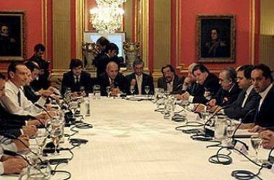 Scioli repas� con 14 intendentes los avances para el saneamiento de la cuenca Matanza Riachuelo