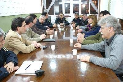 Reuni�n de trabajo para coordinar el control de la nocturnidad