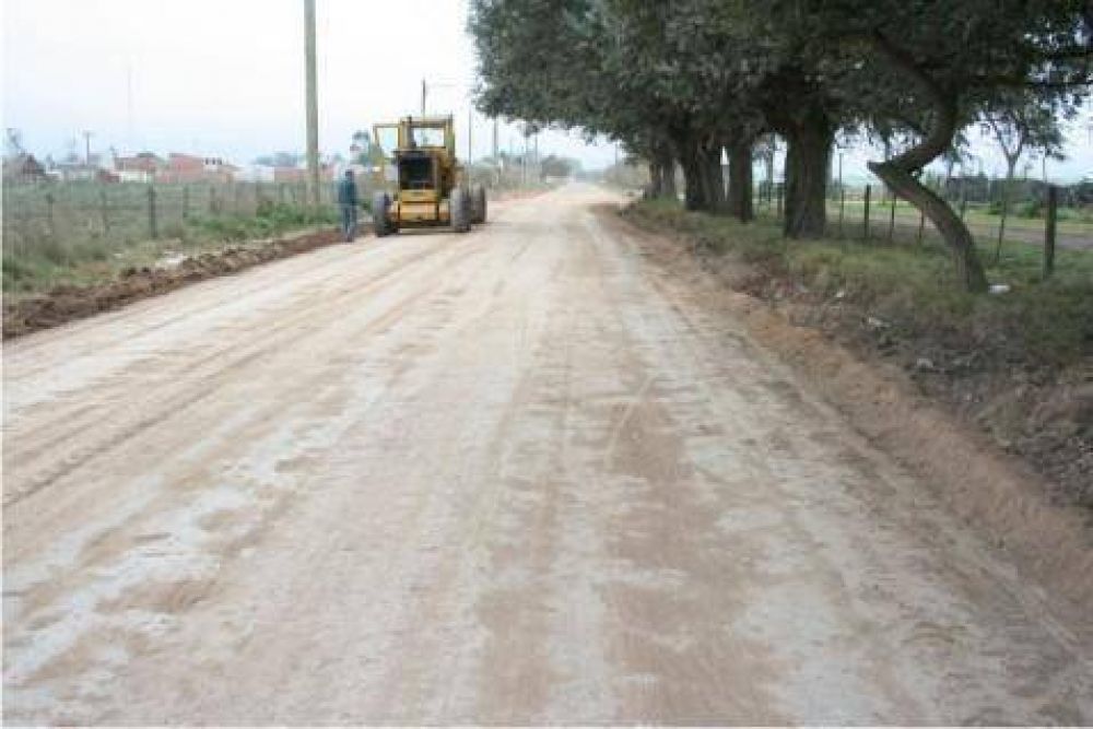 Obras p�blicas  Contin�an los trabajos de mejoramiento en calles de la ciudad