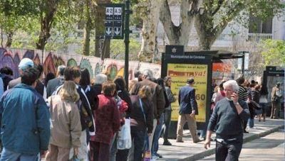 Paro para presionar sobre la tarifa