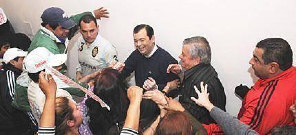 Zamora recibi� las felicitaciones de N�stor y Cristina Kirchner por el triunfo 