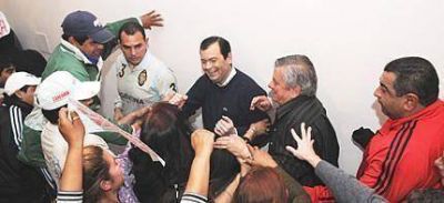 Zamora recibi� las felicitaciones de N�stor y Cristina Kirchner por el triunfo 