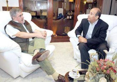 Das Neves se reuni� con Roger Noriega