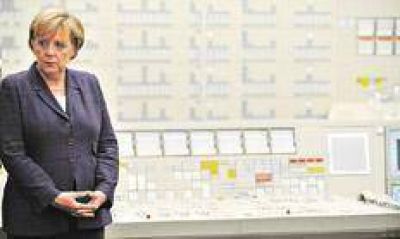 Merkel presiona por las plantas at�micas