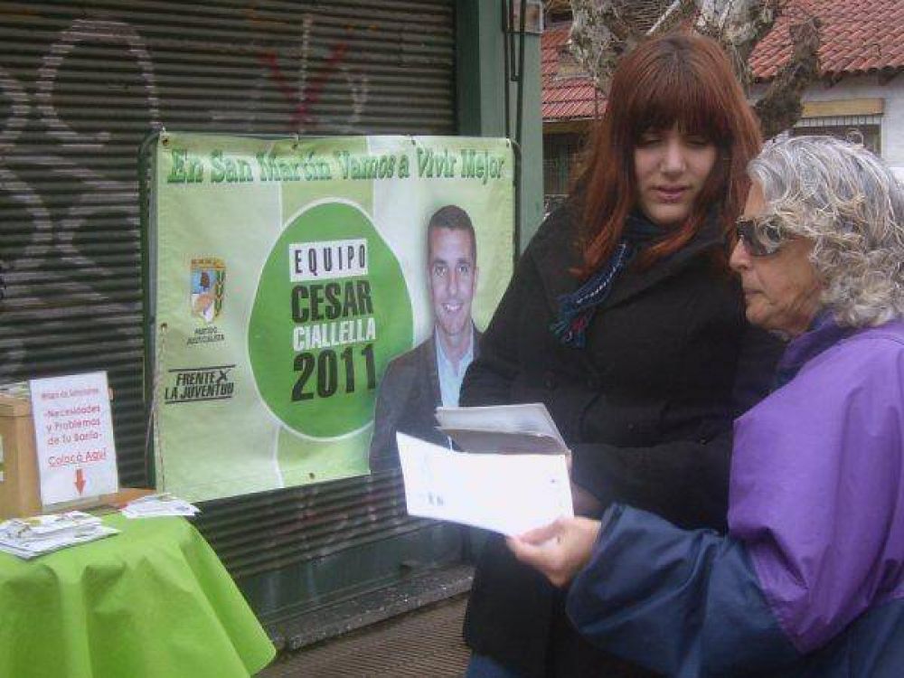 Sigue la recorrida El equipo �C�sar Ciallella 2011� lleg� a San Andr�s con el Mapa de Soluciones
