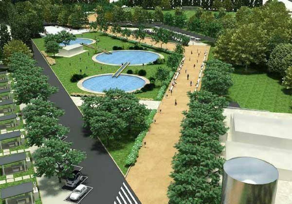 Cutral Co: presentaron el nuevo parque recreativo
