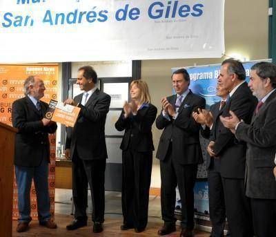 Scioli inaugur� planta de reciclado en San Andr�s de Giles