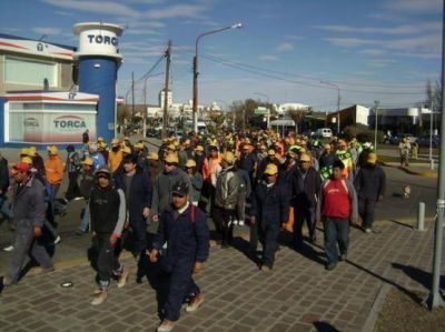 Trabajadores molestos con Palma