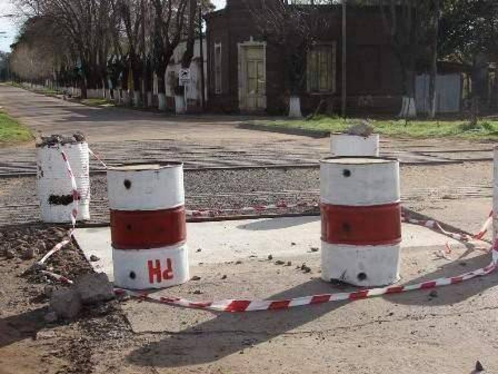 Trabajos en la localidad de Saforcada
