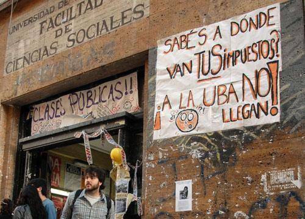 La FUBA anticipa otra semana de caos y critica a los alumnos que no se suman a las tomas