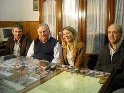 La senadora Malena Baro estuvo el viernes en el Comit� Radical