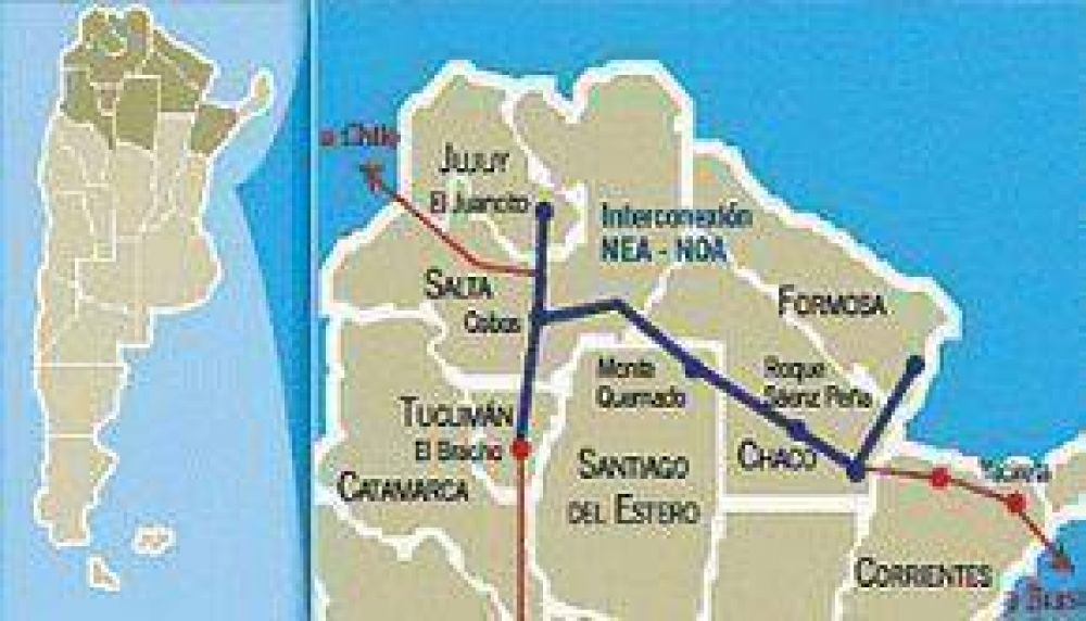 Iniciaron la energizacin del electroducto NEA-NOA que conecta Salta con 6 provincias