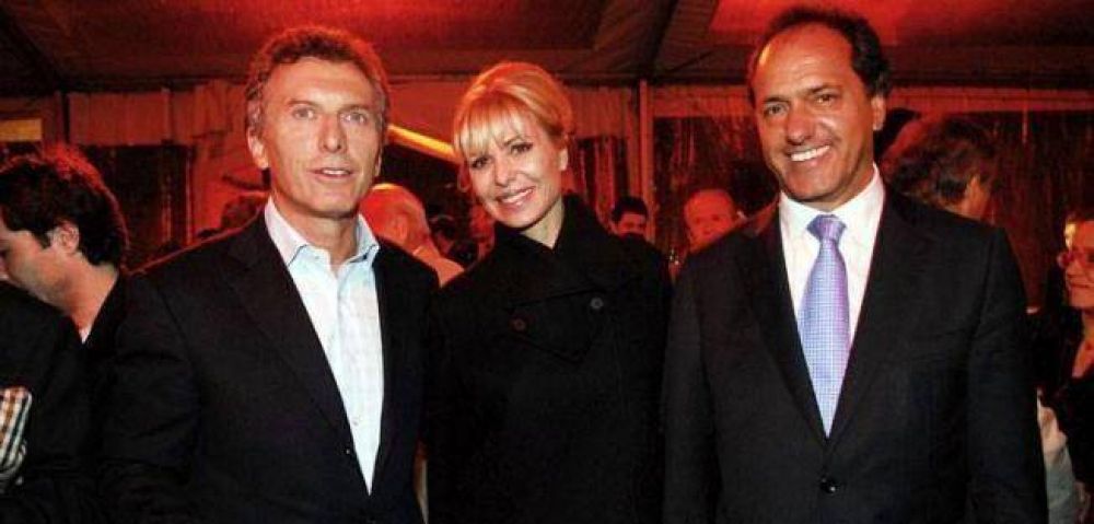 Scioli le responde a Kirchner: se muestra con Macri y elogia a intendentes cr�ticos