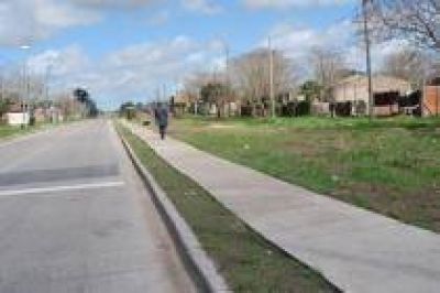 Obras en Florencio Varela Construyeron 7 mil metros lineales de veredas en el barrio Km 26.700