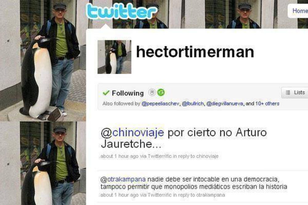Timerman atac� a Cox
