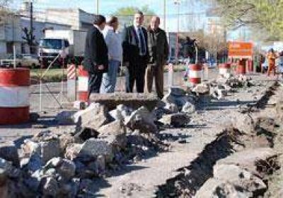 Repavimentaci�n de la Avenida Parchappe: la obra costar� m�s de tres millones de pesos 	