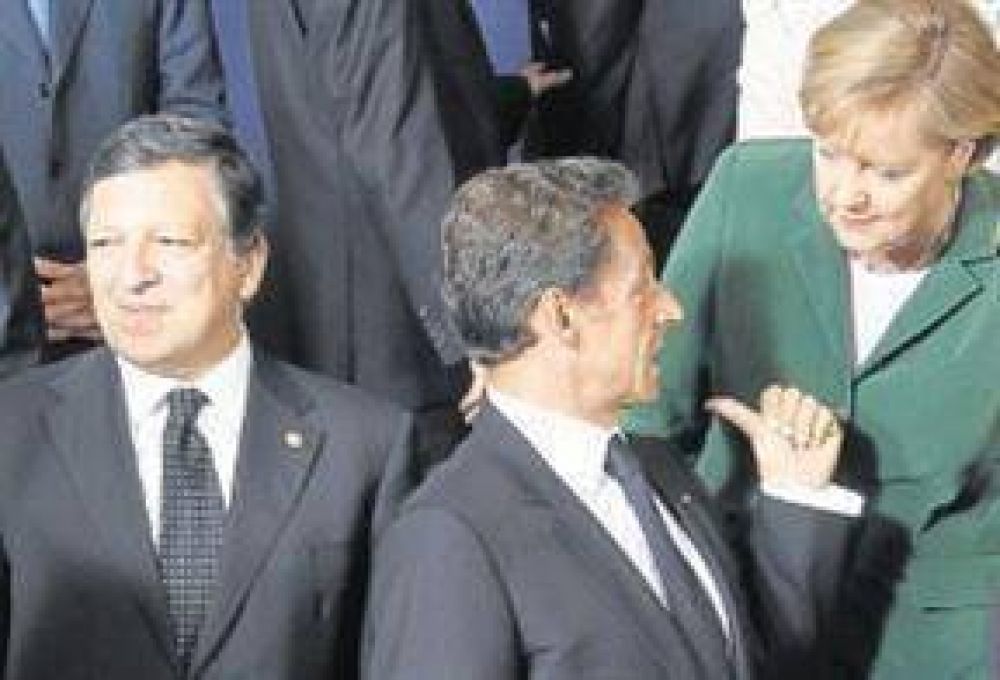 Violento cruce entre Sarkozy y Dur�o Barroso