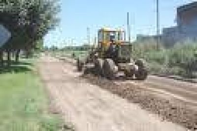 Se hicieron trabajos de mantenimiento en Agustina  