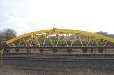 El Puente Ferroviario sobre el Arroyo Mor�n, resuelve una problem�tica de d�cadas