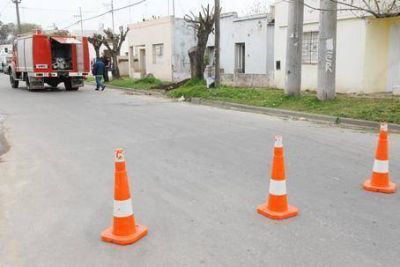 CERCA DE LAS 16 HORAS Alarma en el barrio Sarmiento por un escape de gas