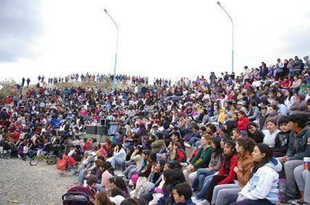 Los trelewenses dieron la bienvenida a la primavera