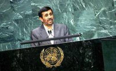 En la ONU, Ahmadineyad advirti� sobre una posible guerra "sin l�mites" con EEUU