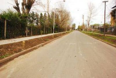 Las obras de pavimentaci�n avanzan en el barrio San Jos�