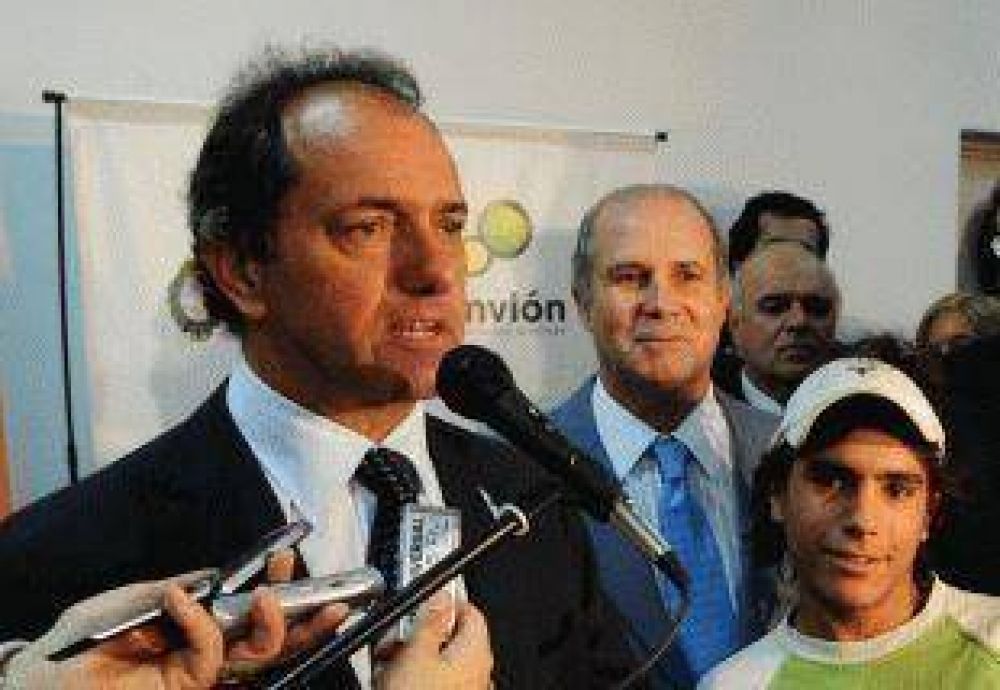 Scioli visit� Tres de Febrero