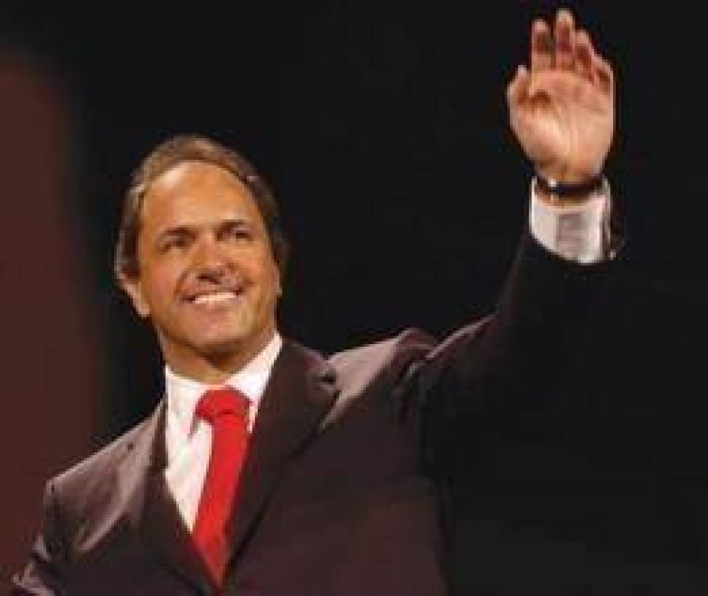 Scioli llega a San Nicol�s