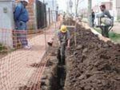 Comenz� la obra de gas en la Zona Norte