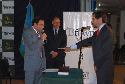 ASUMIO EL NUEVO SECRETARIO DE CULTURA EN BROWN 