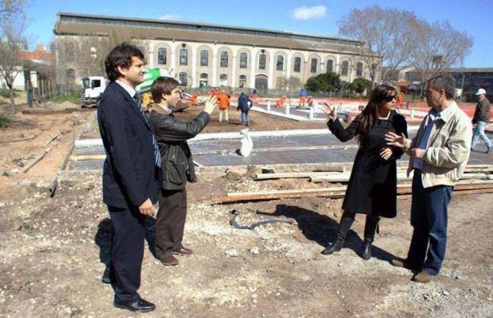 El predio de la Vieja Usina, en pleno cambio