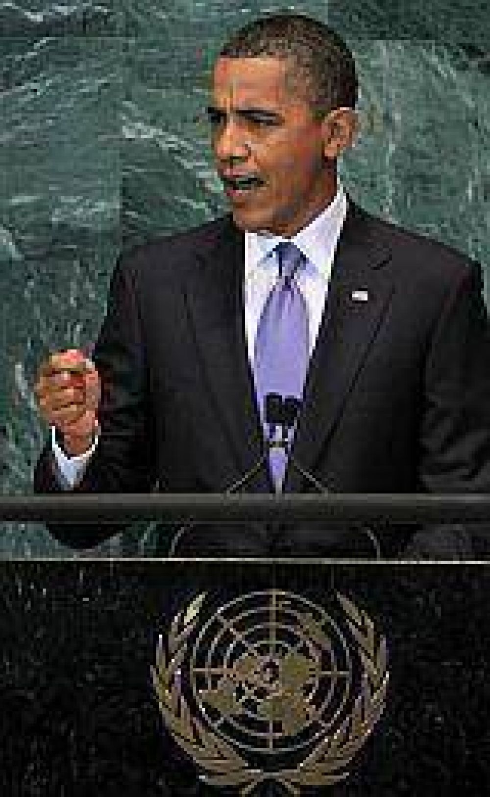 Ante Naciones Unidas, Obama abog� por alcanzar la paz en Medio Oriente