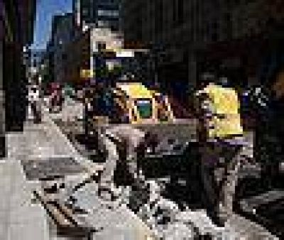 Reducci�n de calzadas por obras