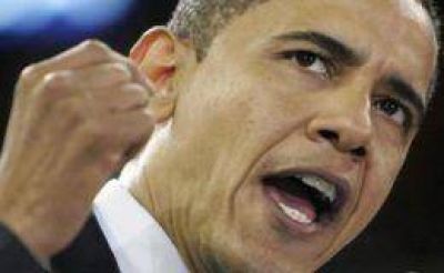 Obama de campa�a: pidi� no olvidar la "d�cada desastrosa" de Bush