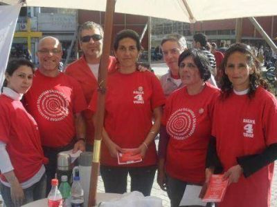 33� Fiesta Provincial del Inmigrante Campa�a de concientizaci�n en el stand de donaci�n de sangre y c�lulas Progenitoras