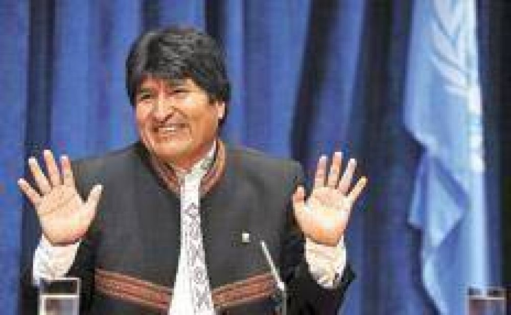 Evo lanz� el operativo re-reelecci�n