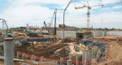 La obra fundamental La planta de agua potable en Dique Luj�n, una obra que impresiona