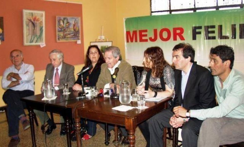 Campa�a por �Mejor Felipe� Felipe Sol�, de paso por Z�rate
