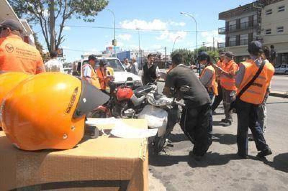 Tratan el proyecto "sin casco no hay nafta"